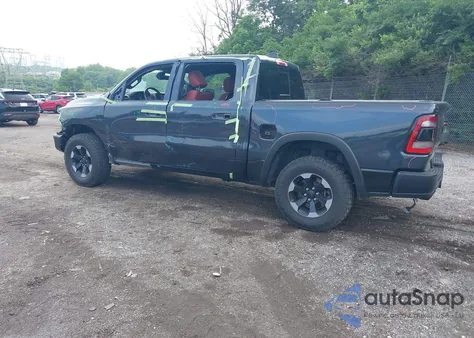 2019 Ram 1500 Rebel 4X4 5'7 Box из США, поврежденный, VIN 1C6SRFLT1KN784936